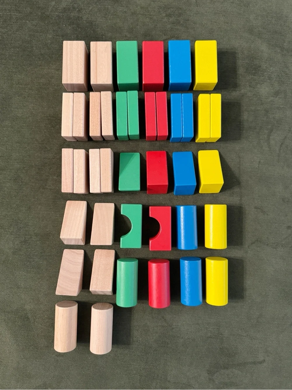 IKEA Underhålla 40 Piece Wooden Building Block Set